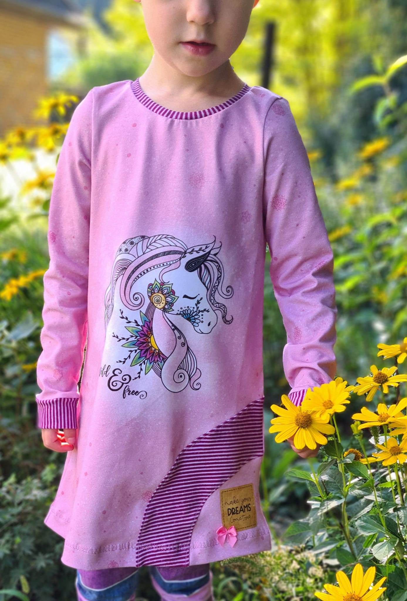 Schnittmuster / Sewing Pattern *Big Wave Dress* Size 62-176 / 3m - 18 Years - Sewando