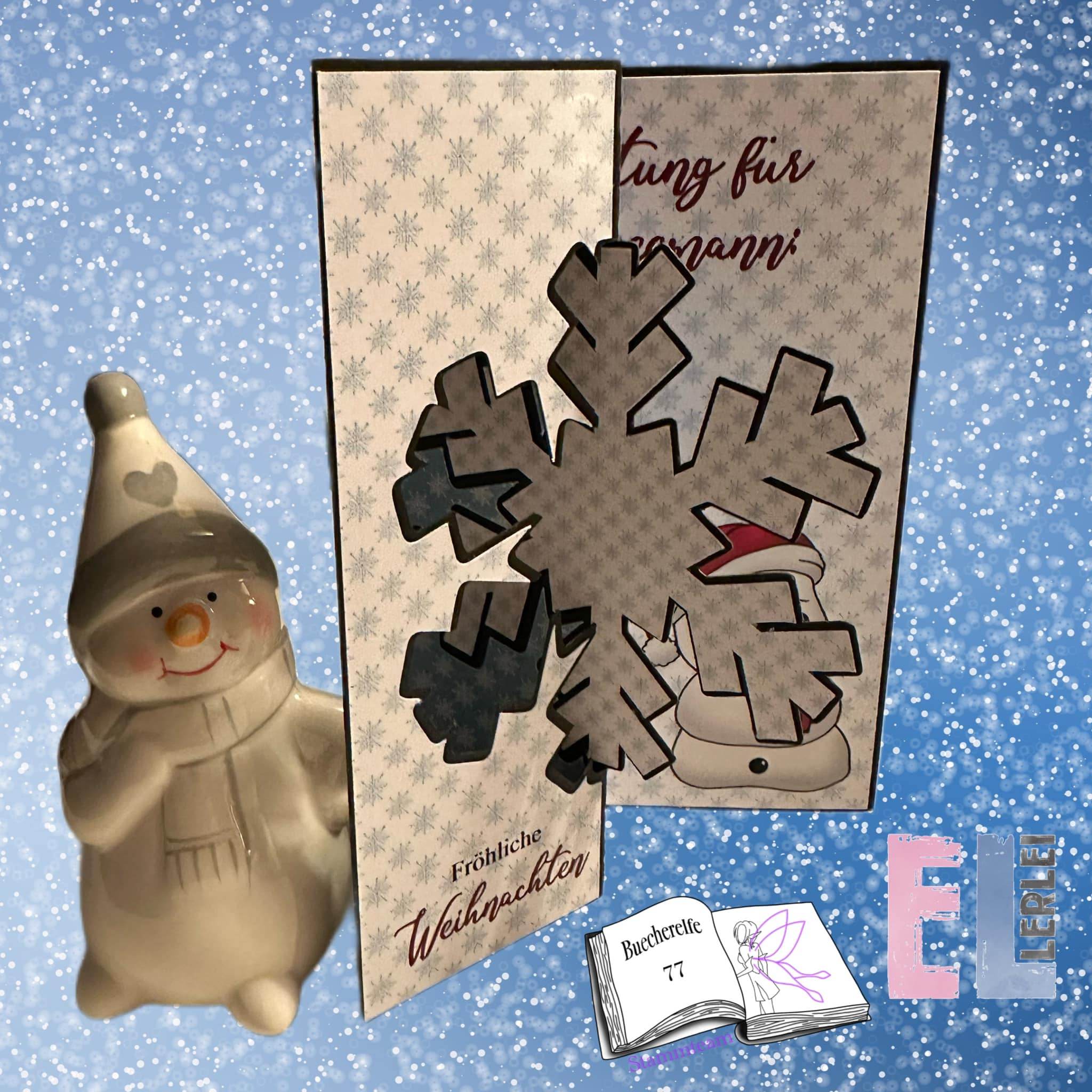 Digiset Fridolin der Schneemann, Digistamp, Digipaper, Plotterdatei, Sublimation - Sewando