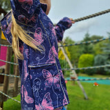 Softshelljacke ZUCKERMAUS GIRLS Gr. 110 - 164 Walkjacke - Sewando