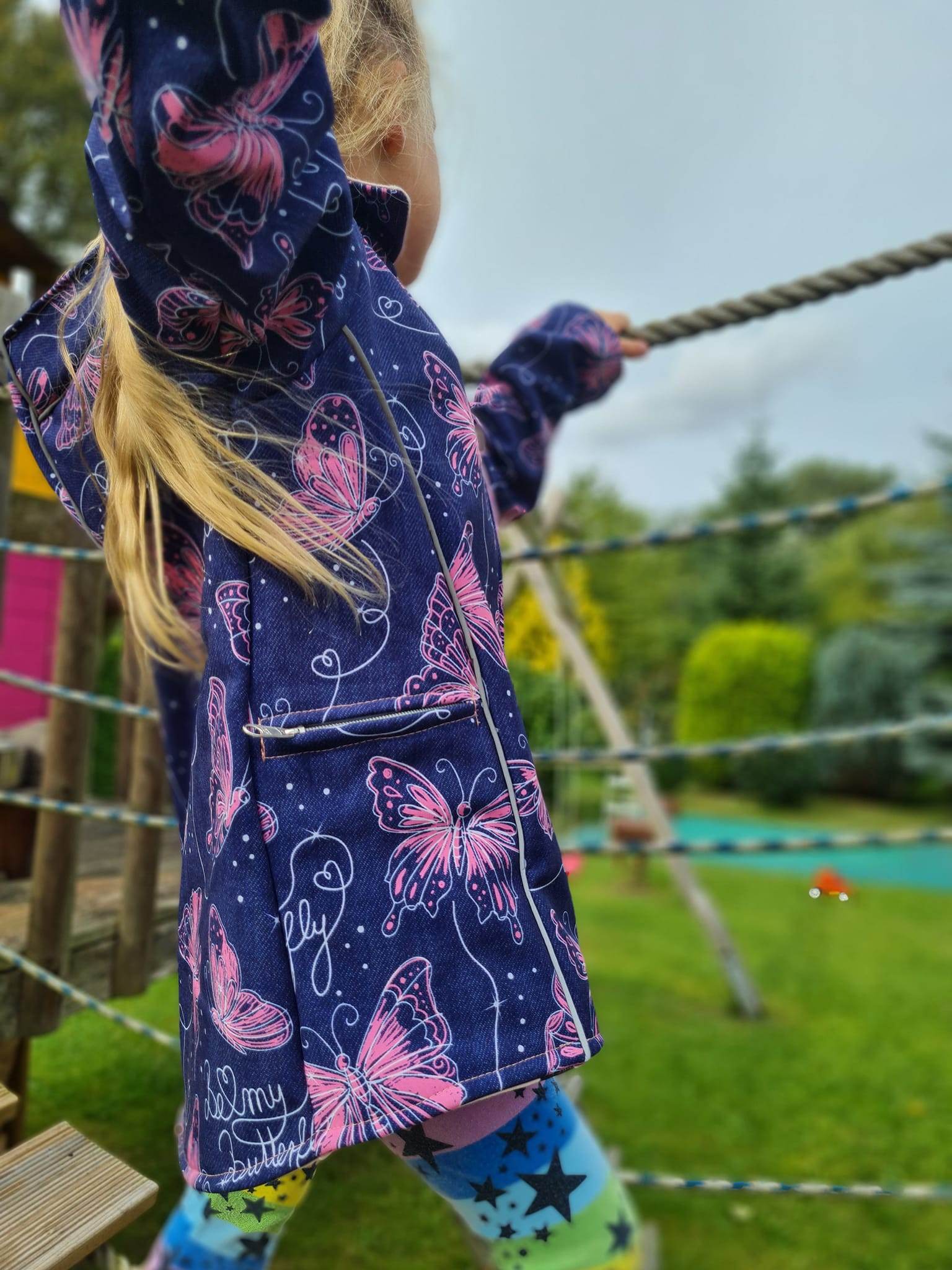 Softshelljacke ZUCKERMAUS GIRLS Gr. 110 - 164 Walkjacke - Sewando