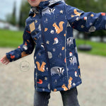 Softshelljacke Zuckermaus BOYS Gr. 110 - 164 Walkjacke - Sewando