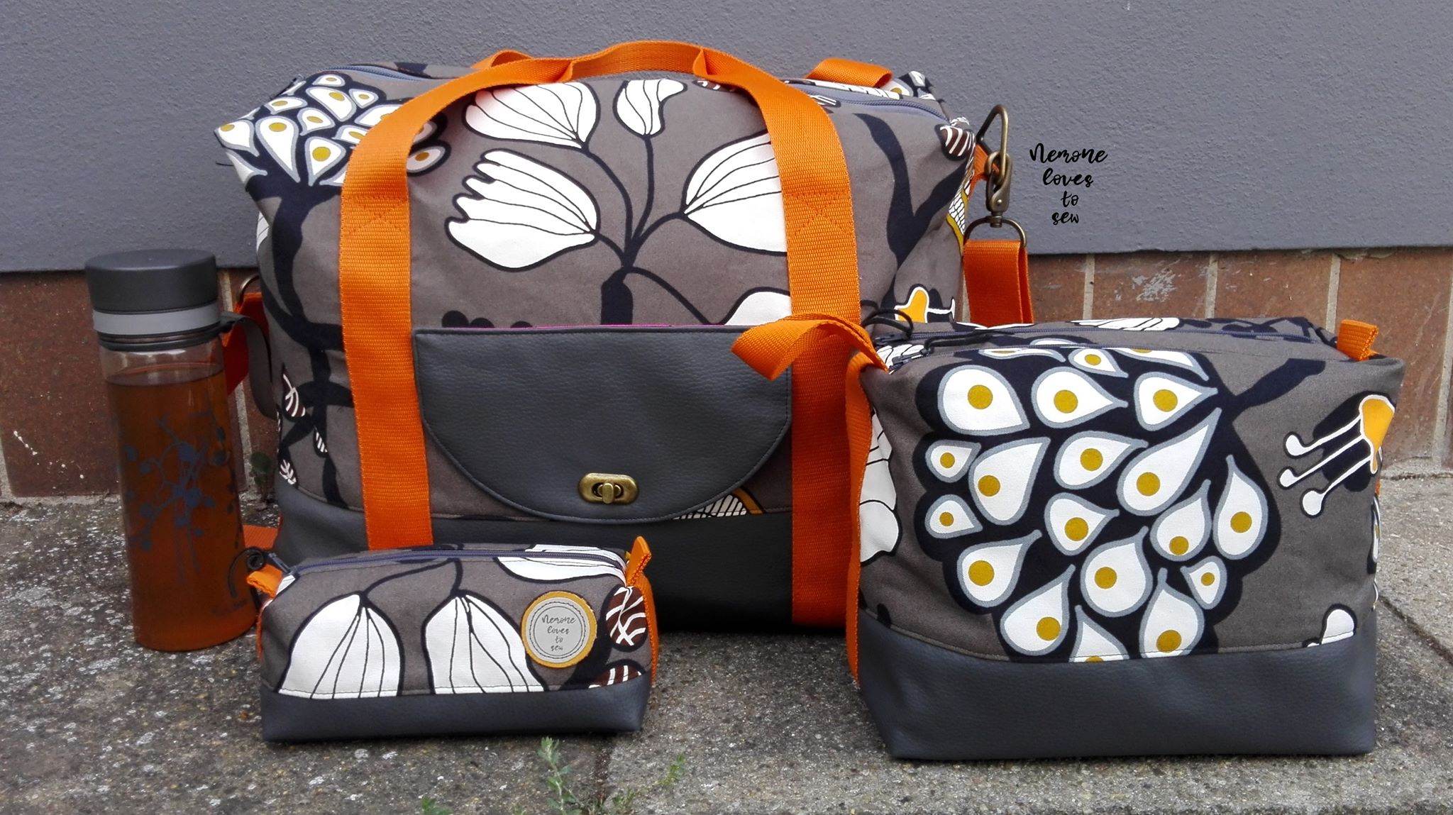 Kombi-eBook Reise-Set NEW JERSEY3 Nähanleitung Schnittmuster - Sewando