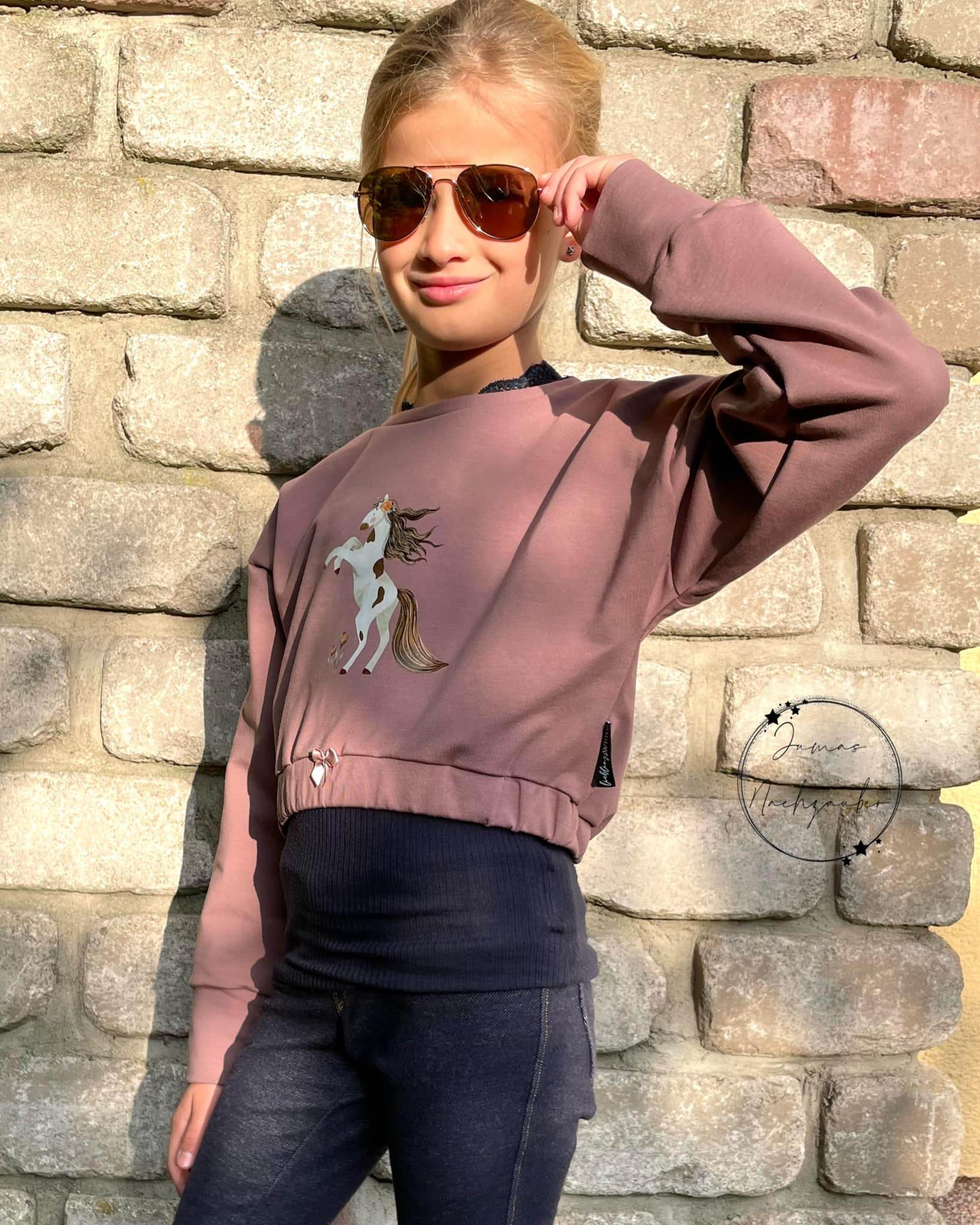 Schnittmuster Blickfang – Crop Top | PDF-Download | Größen 92-152 - Sewando