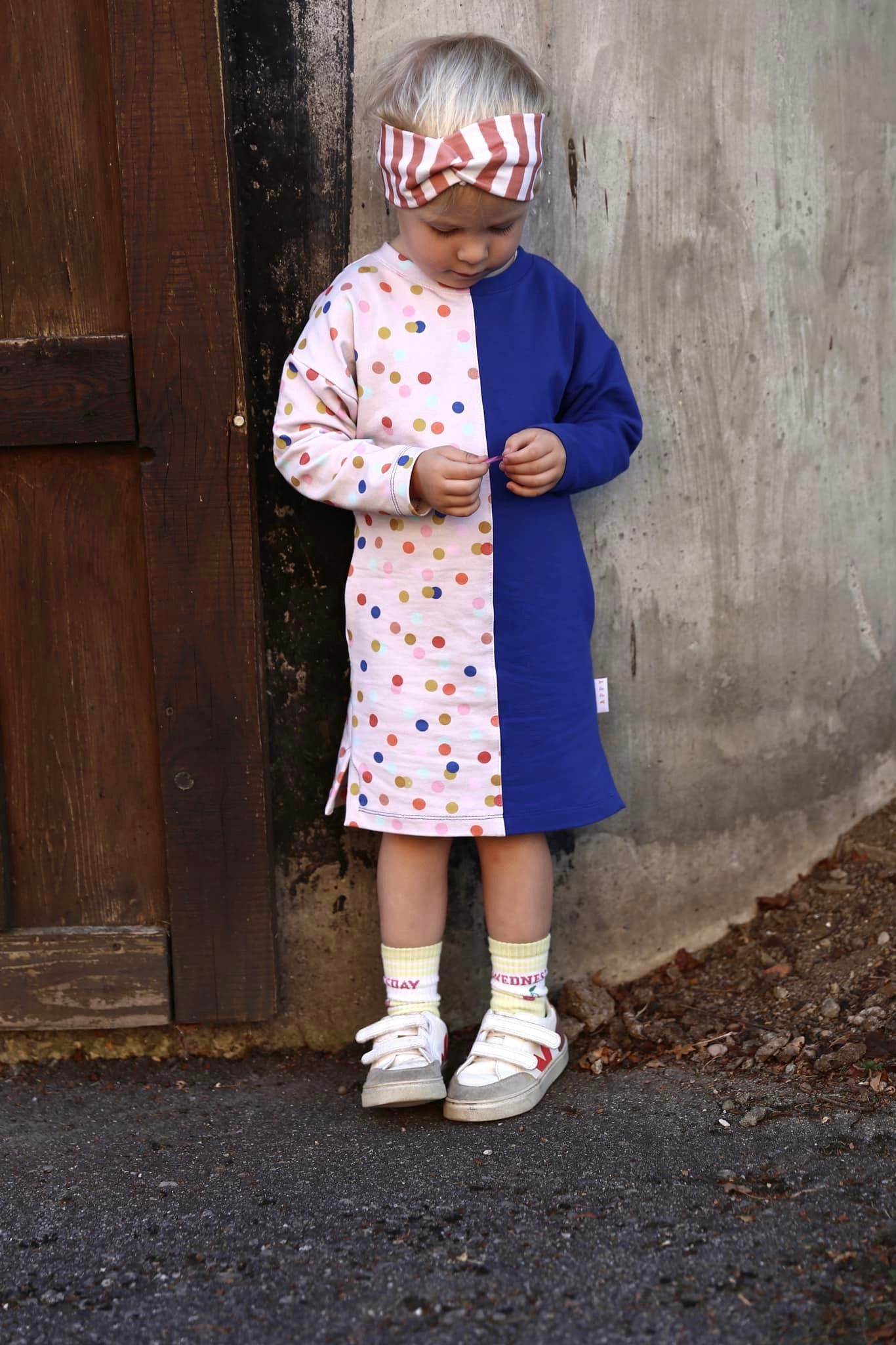Schnittmuster Blickfang – Longshirt Größen 92-152 - Sewando