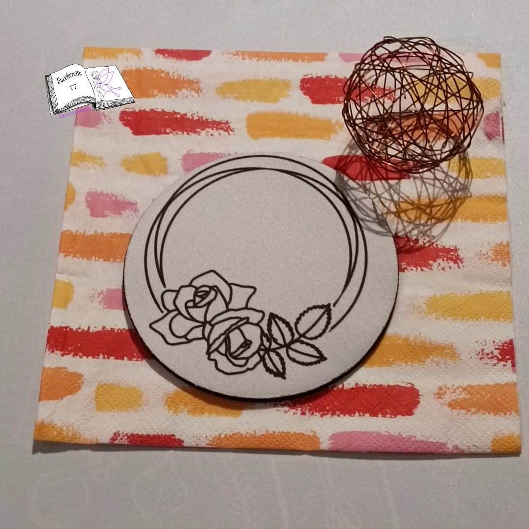 Digistamp Kreisblüten Plotterdatei, Sublimation, Drucken, ! - Sewando