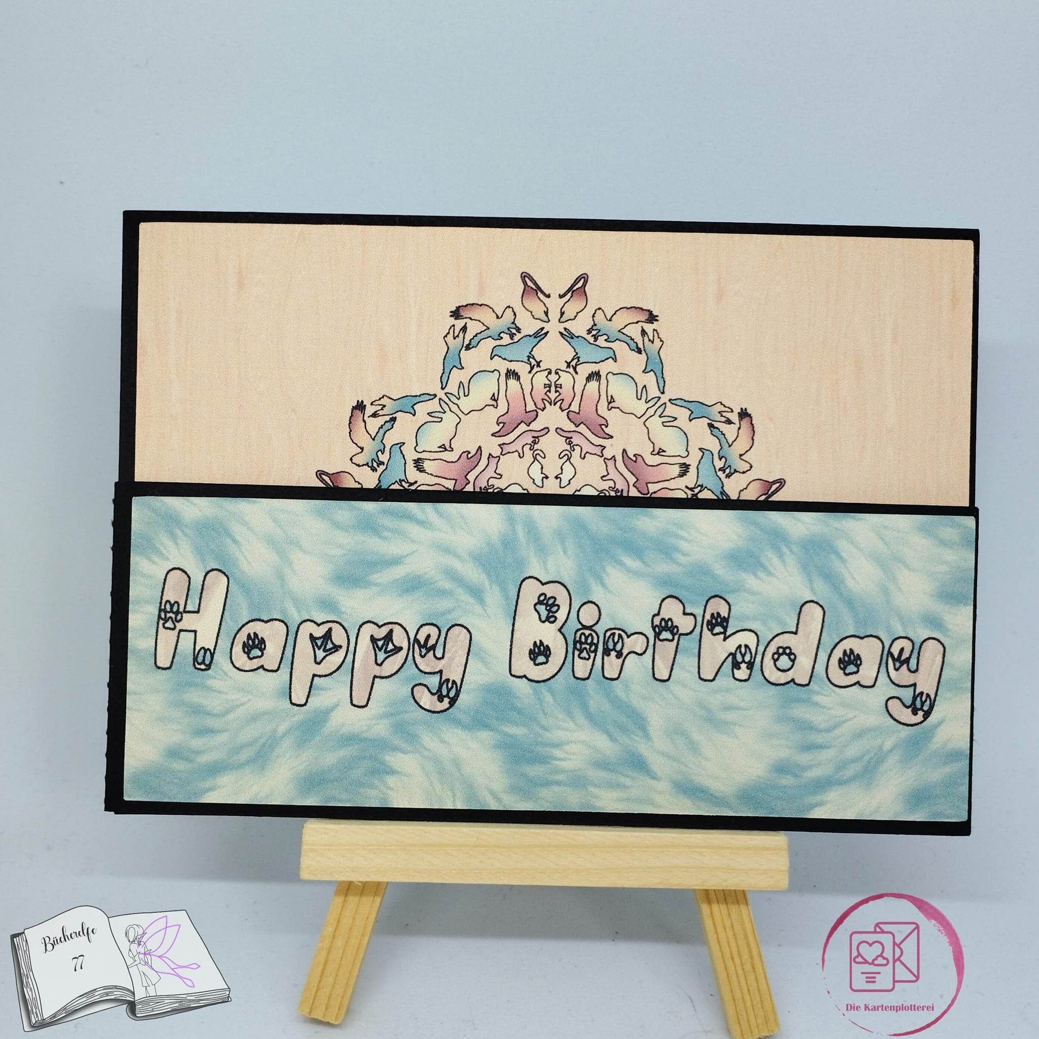 Digiset Tier Mandala, Plotterdatei, Sublimation, Digistamp, Digipaper - Sewando