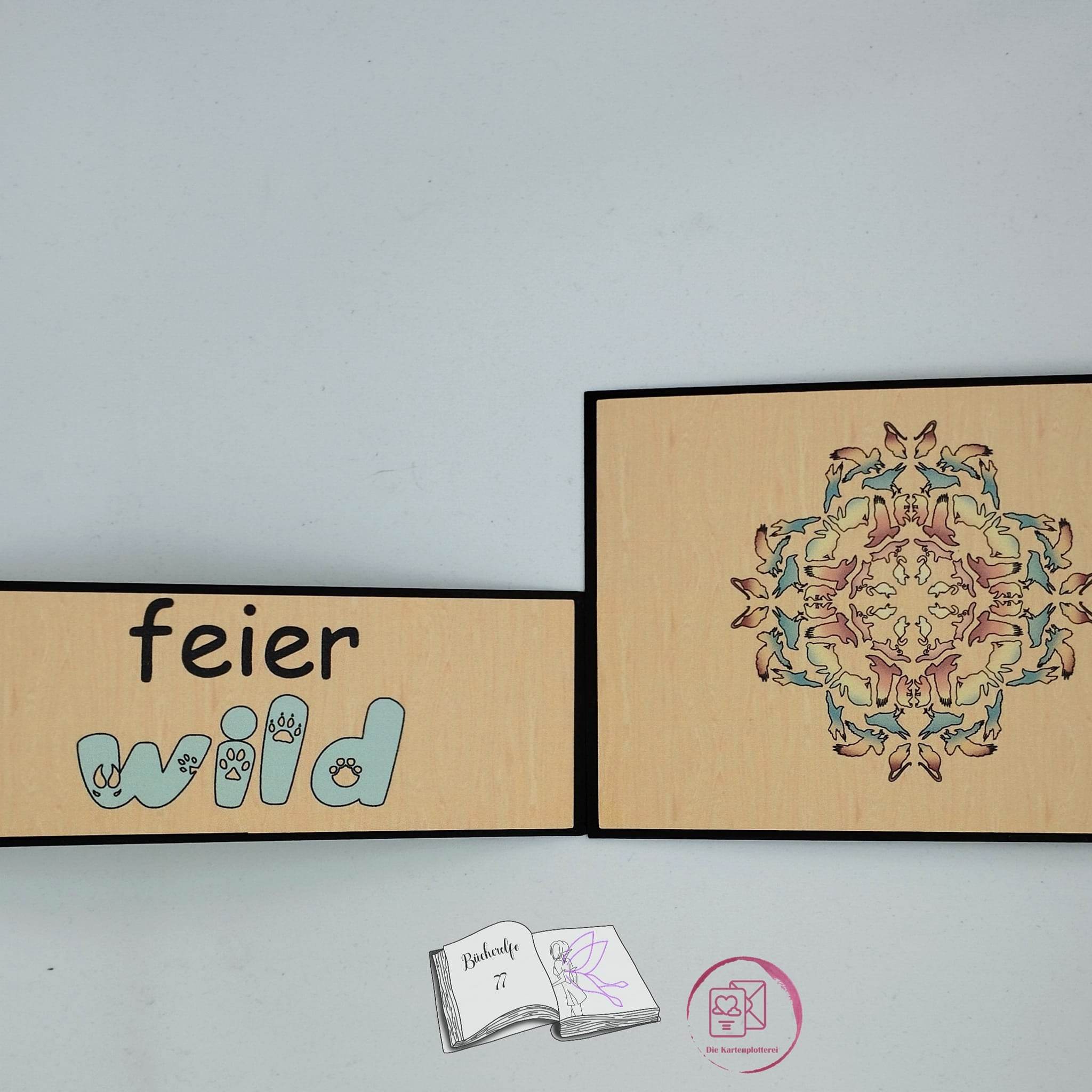 Digiset Tier Mandala, Plotterdatei, Sublimation, Digistamp, Digipaper - Sewando