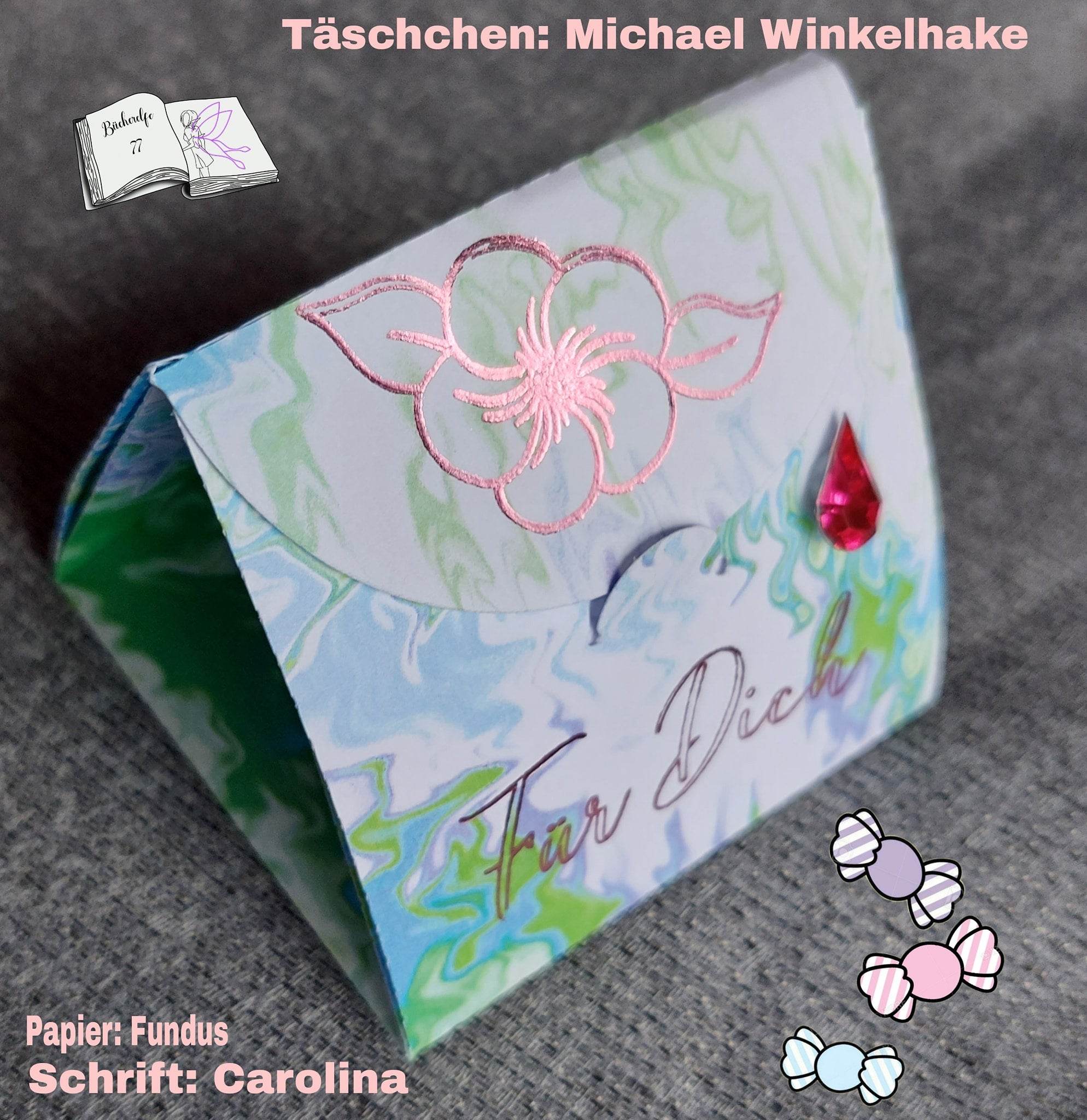 Digistamp fünfblättrige Blüte Plotten, Sublimation, Drucken ! - Sewando