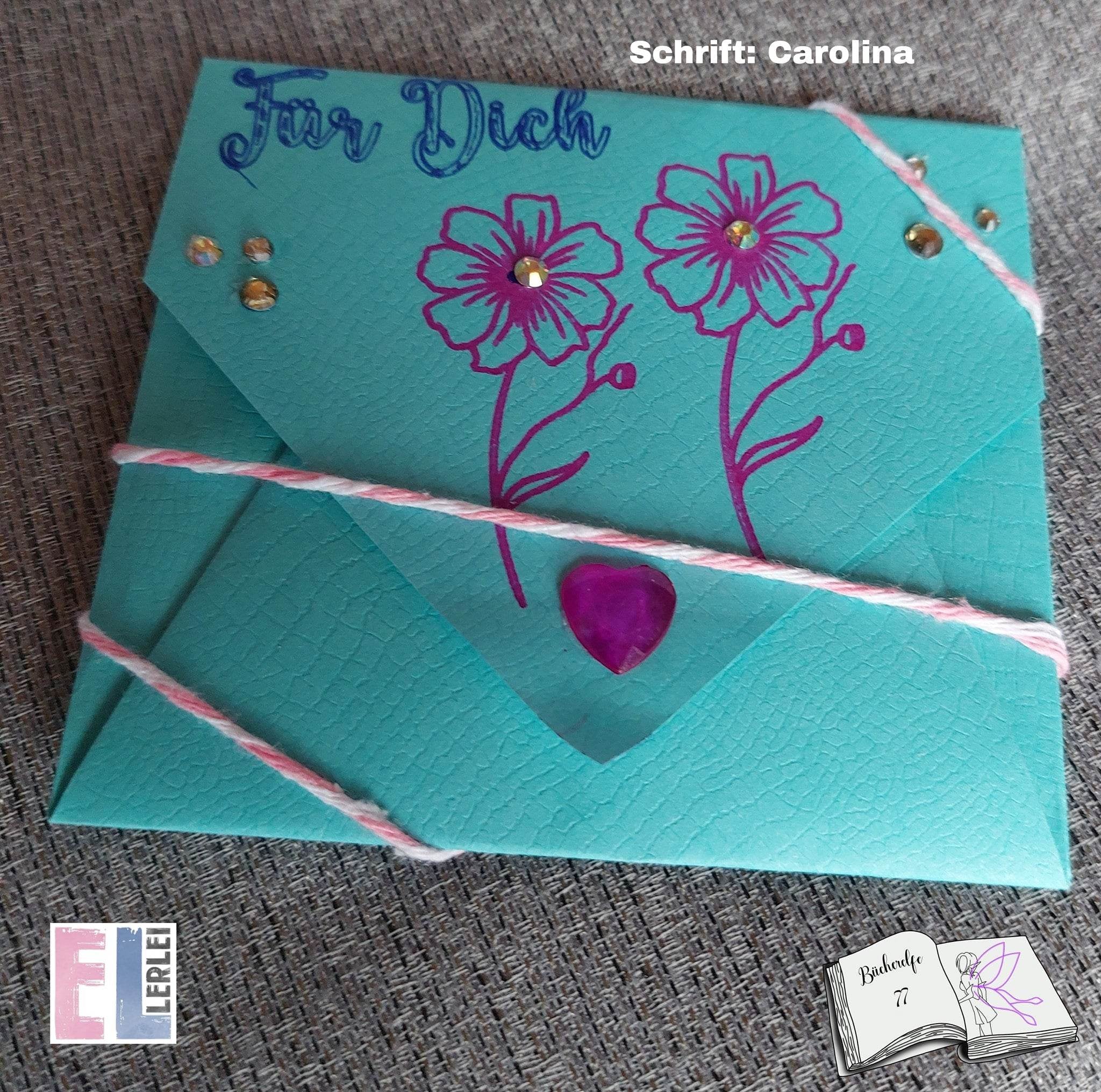 Digistamp Blüte mit Knospe Plotten, Sublimation, Drucken ! - Sewando