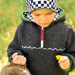 Mini Herbstwind & Frühlingssonne Anorak, Windbreaker, Drüberzieh-Hoodie für 69cm-104cm Körpergröße - Sewando