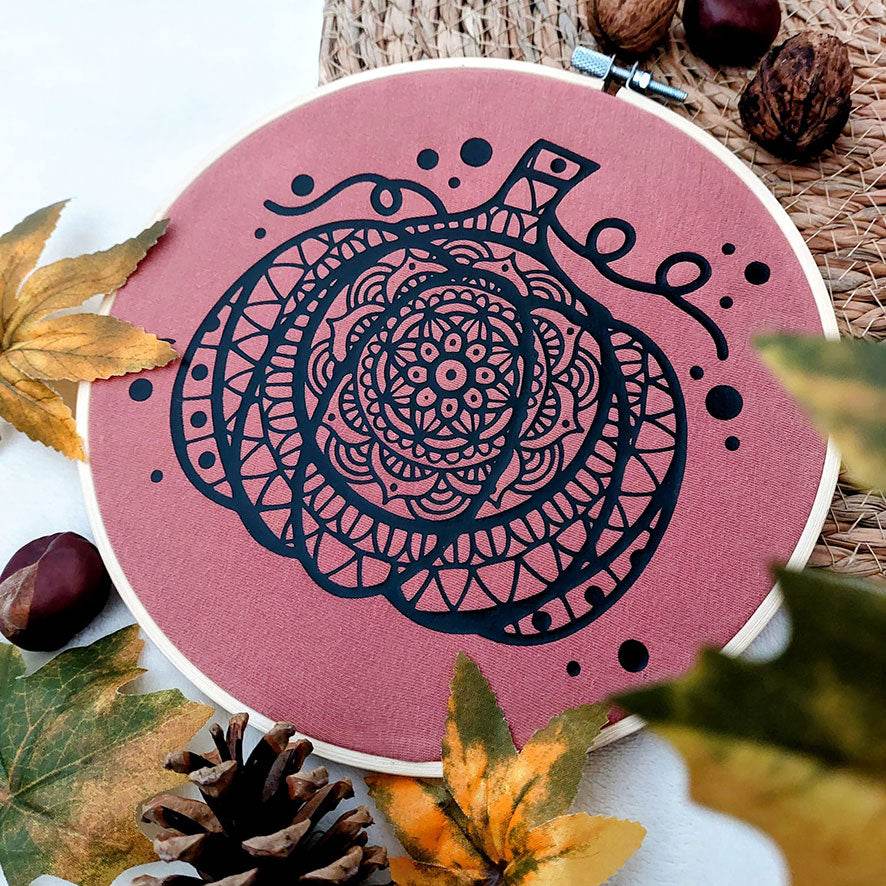 Plotterdatei Mandalakürbis - Sewando