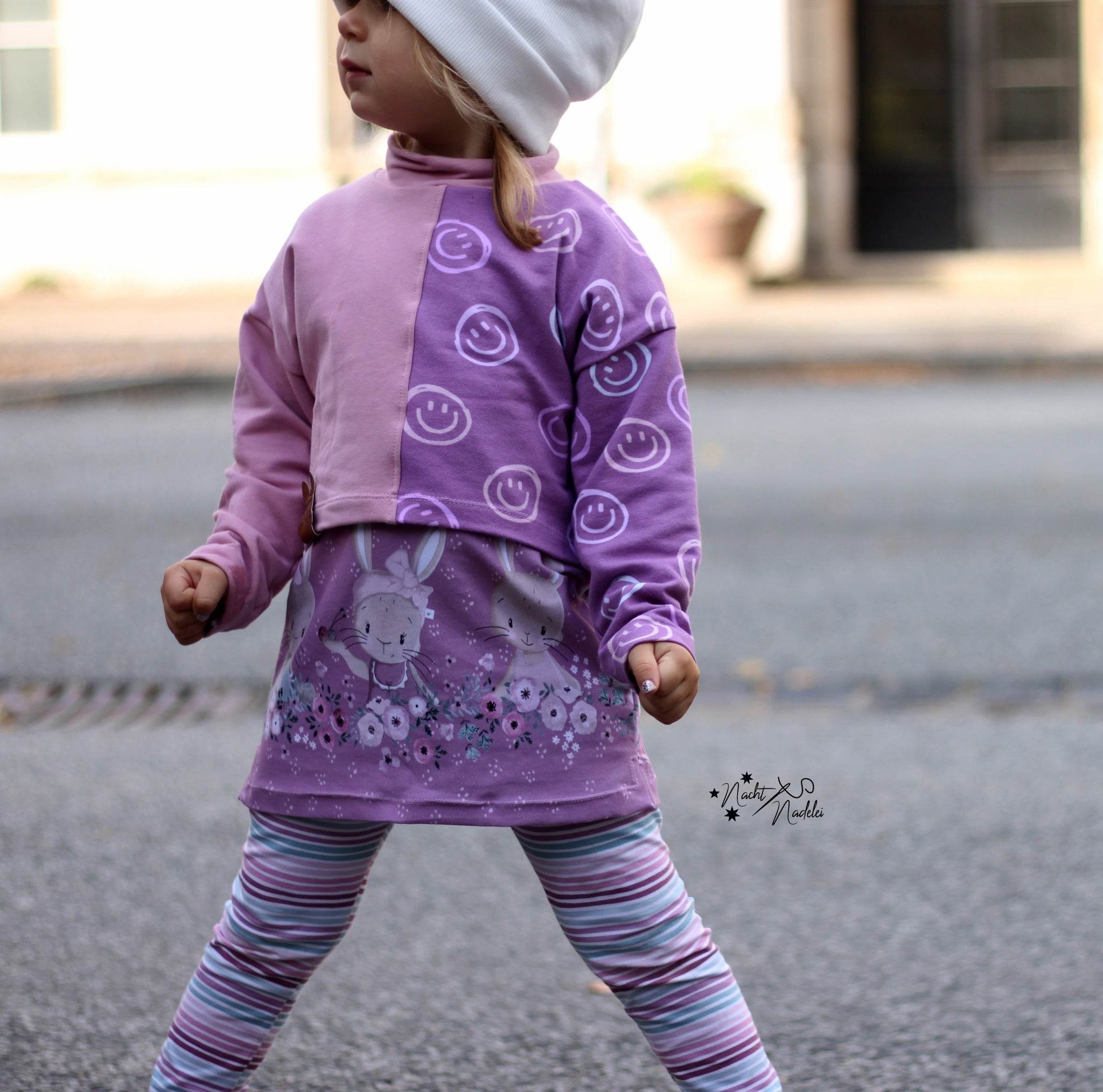 Schnittmuster Blickfang – Crop Top | PDF-Download | Größen 92-152 - Sewando