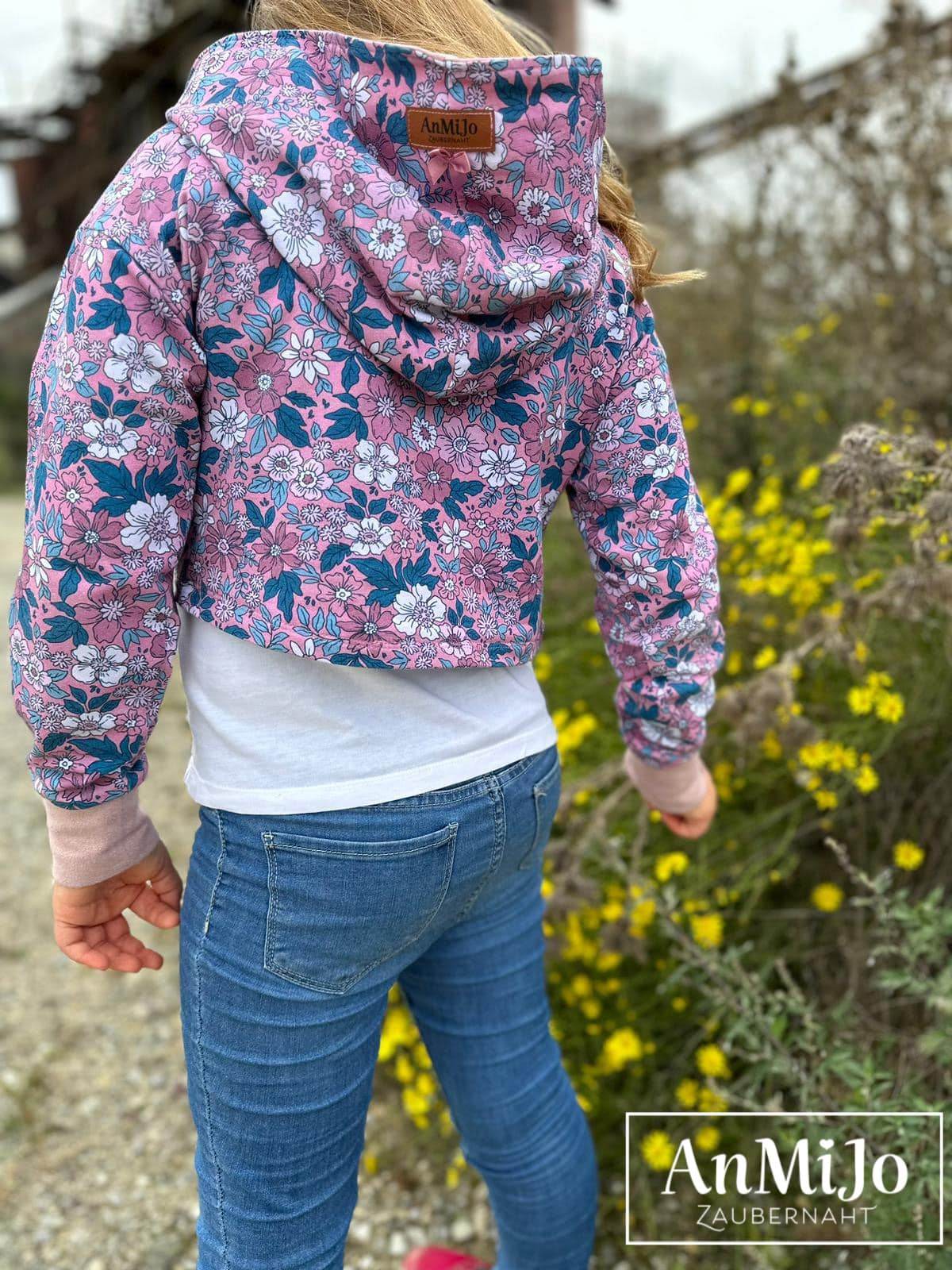 Schnittmuster Blickfang – Crop Top | PDF-Download | Größen 92-152 - Sewando