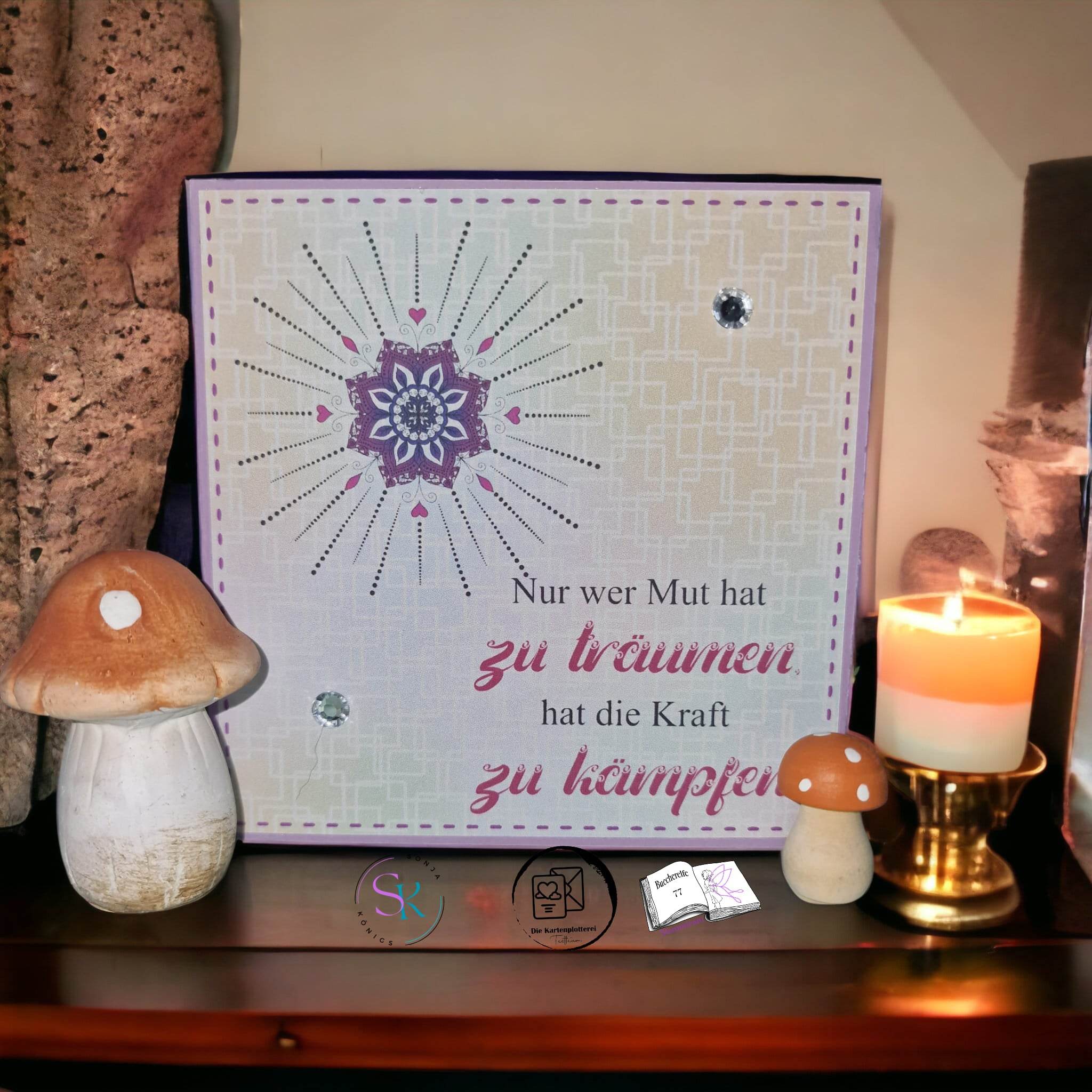 Digiset Strahlen Mandala, Plotterdatei, Sublimation, Digistamp, Digipaper - Sewando