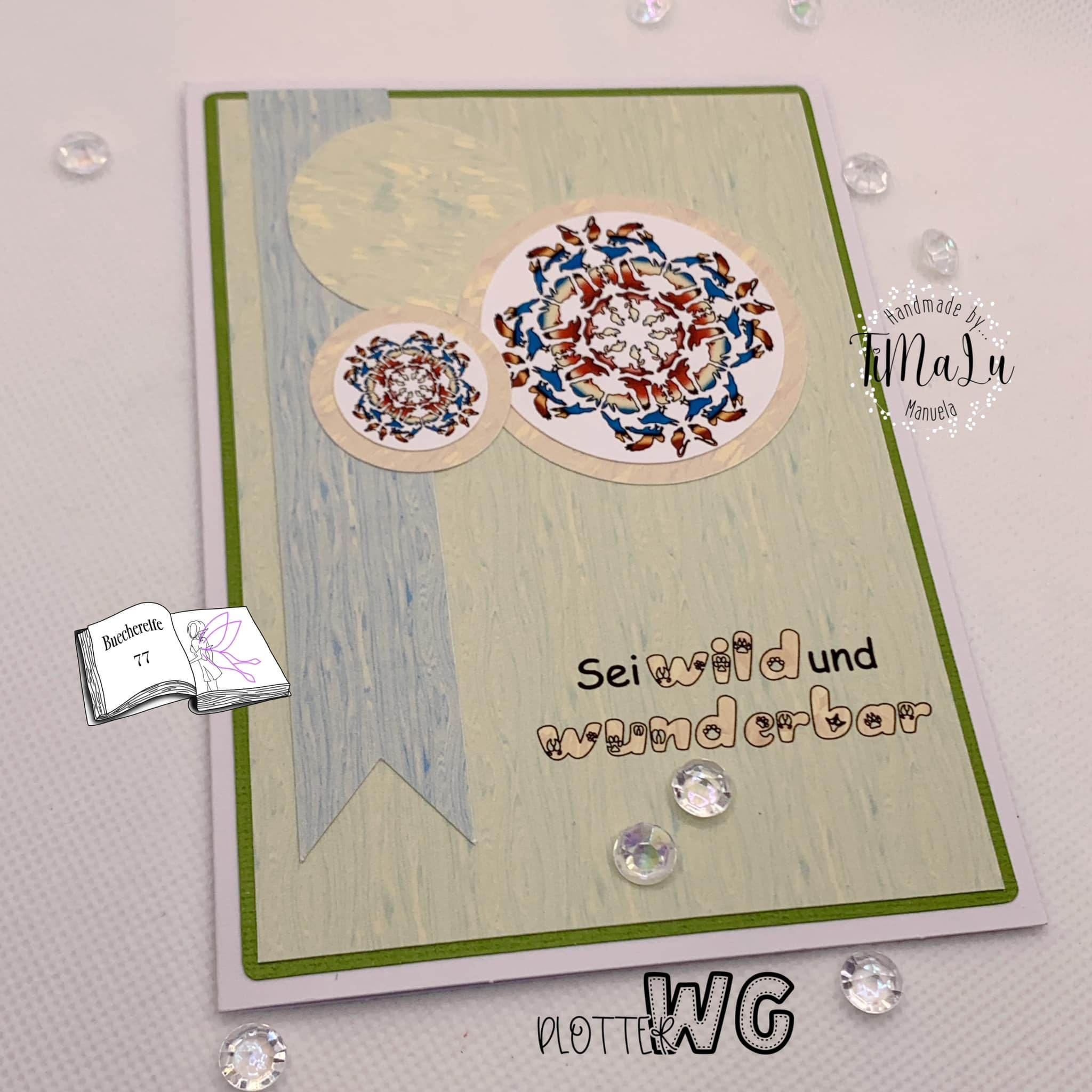 Digiset Tier Mandala, Plotterdatei, Sublimation, Digistamp, Digipaper - Sewando