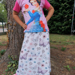 Schnittmuster timtom No.38 Maxirock für Kinder und Teens Gr.86-170 - Sewando