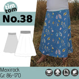Schnittmuster timtom No.38 Maxirock für Kinder und Teens Gr.86-170 - Sewando