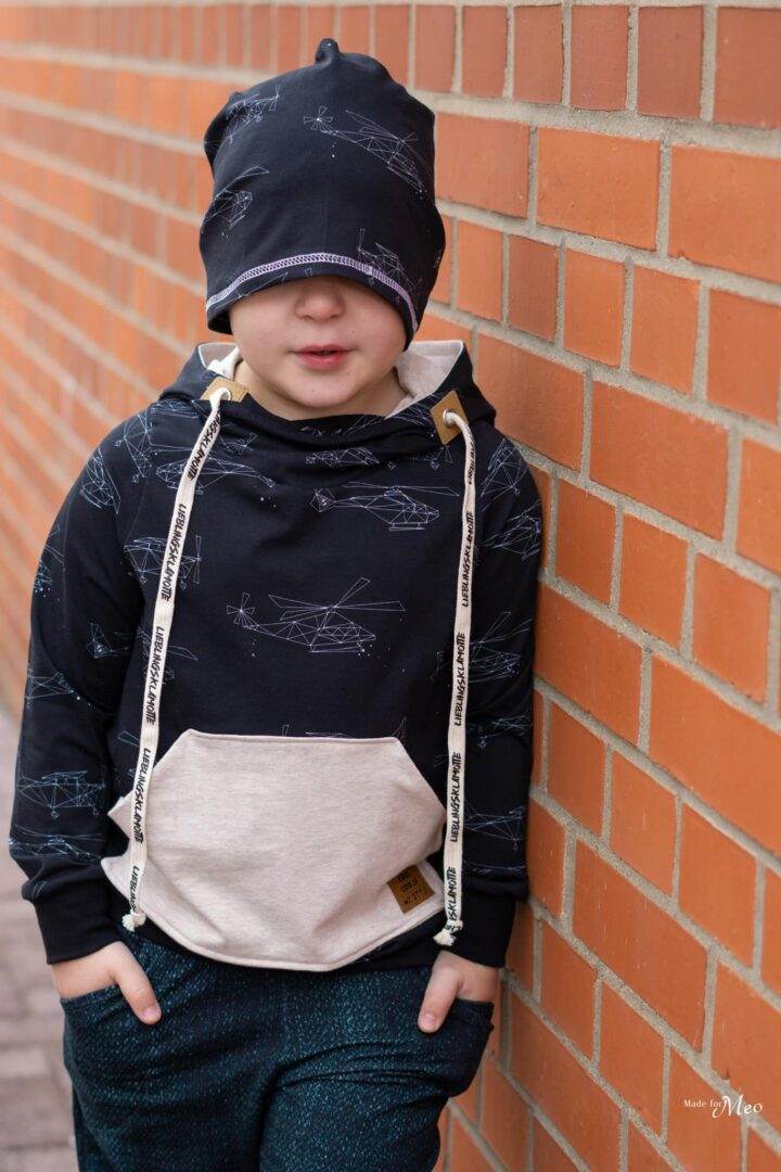 Big Zauberlehrling Hood reloaded für 105cm-140cm Körpergröße - Sewando