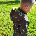 Softshelljacke Zuckermaus BOYS Gr. 110 - 164 Walkjacke - Sewando