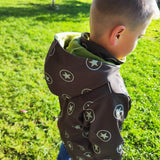 Softshelljacke Zuckermaus BOYS Gr. 110 - 164 Walkjacke - Sewando