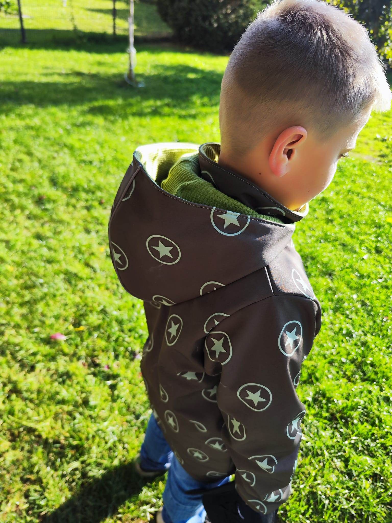 Softshelljacke Zuckermaus BOYS Gr. 110 - 164 Walkjacke - Sewando