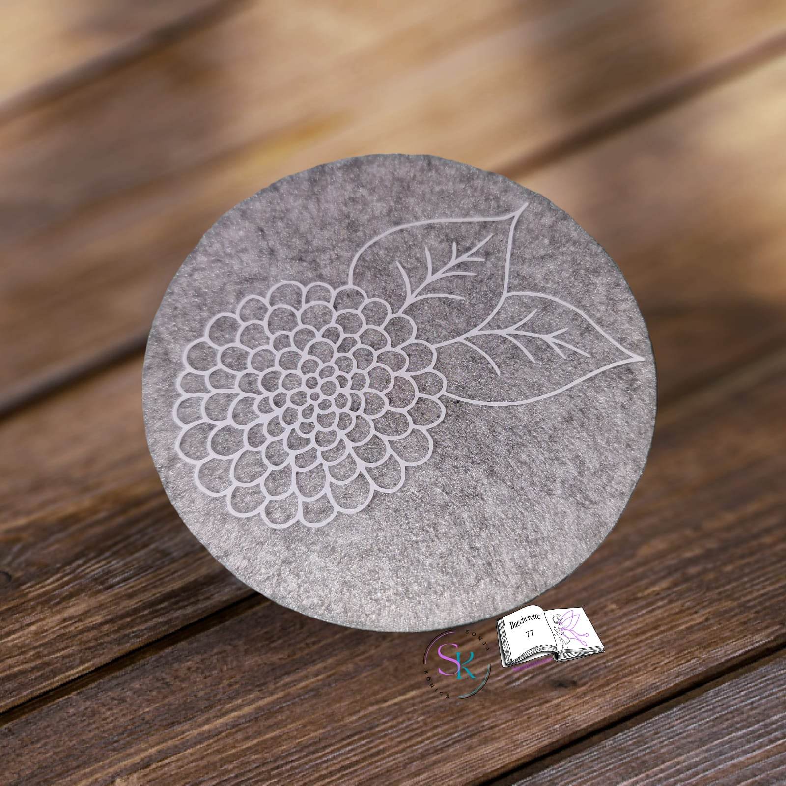 Digistamp Dahlie Plotten, Sublimation, Drucken ! - Sewando
