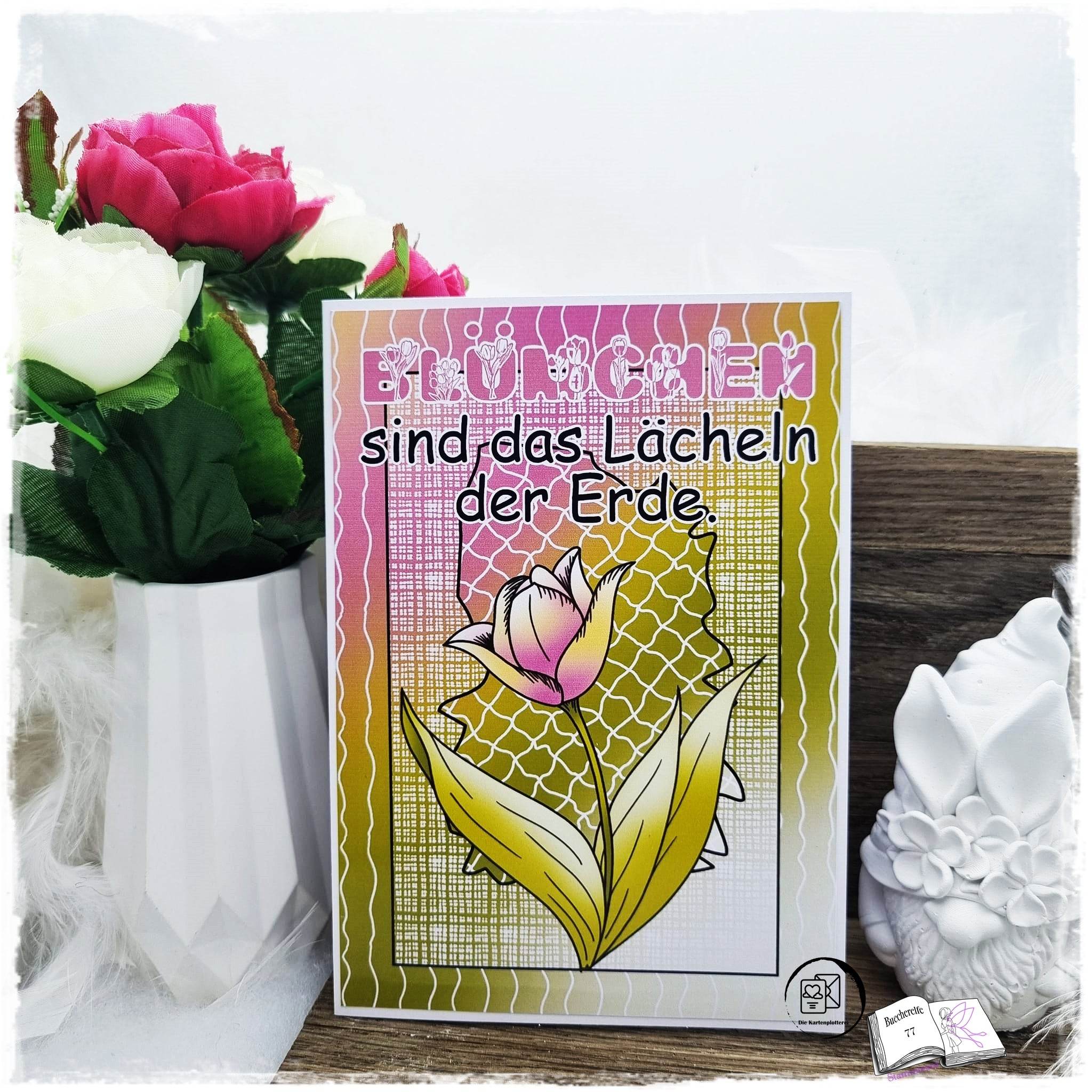 Digiset Tulpe 2.0 Plotterdatei, Sublimation, Digistamp, Digipaper - Sewando