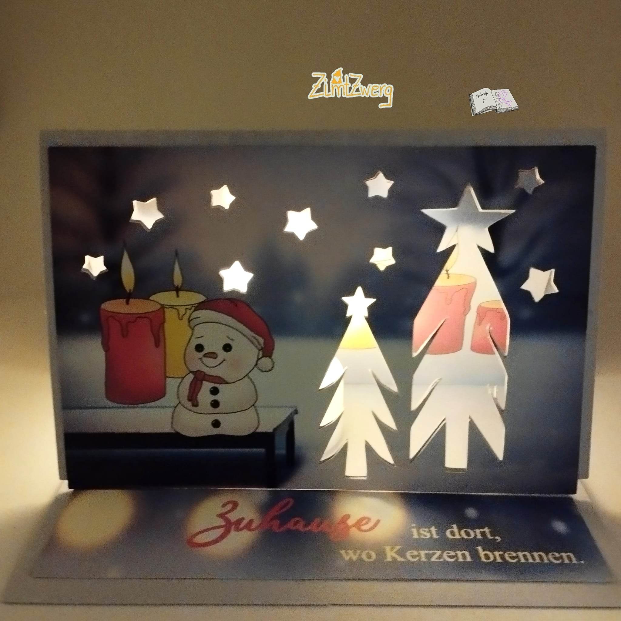 Digiset Fridolin der Schneemann, Digistamp, Digipaper, Plotterdatei, Sublimation - Sewando