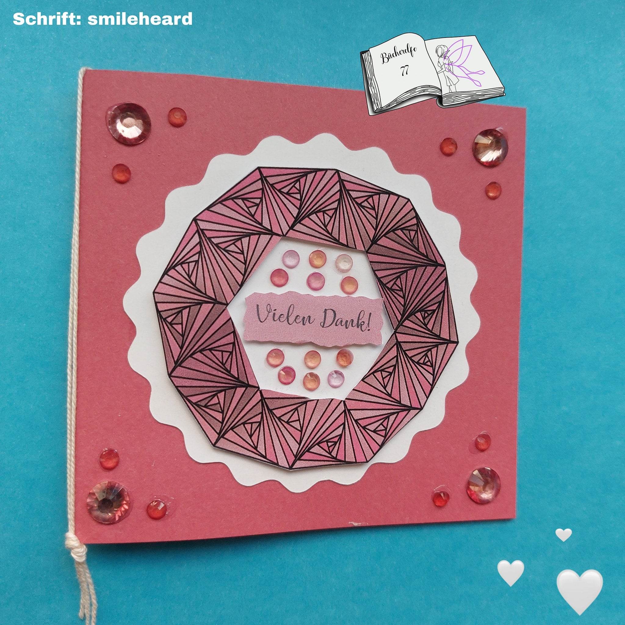 Digistamp Rahmen rund gemustert Plotten, Sublimation, Drucken, Digistamp ! - Sewando