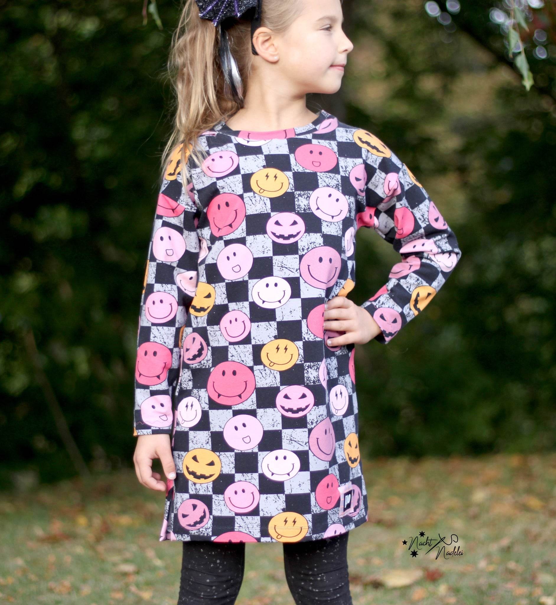 Schnittmuster Blickfang – Longshirt Größen 92-152 - Sewando