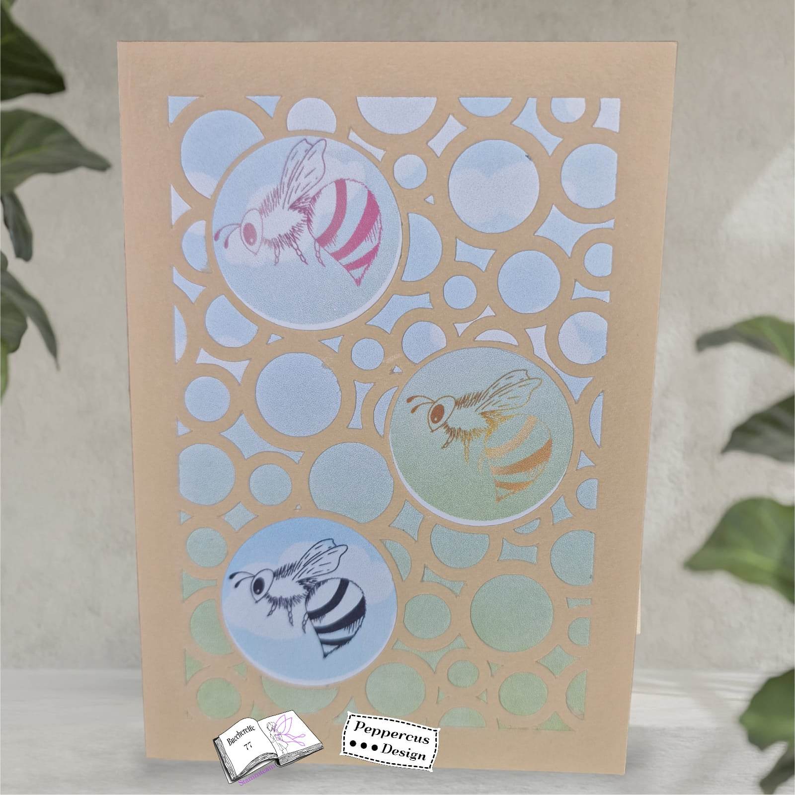 Digistamp Wespe Plotten, Sublimation, Drucken, Digistamp, - Sewando