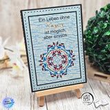 Digiset Tier Mandala, Plotterdatei, Sublimation, Digistamp, Digipaper - Sewando