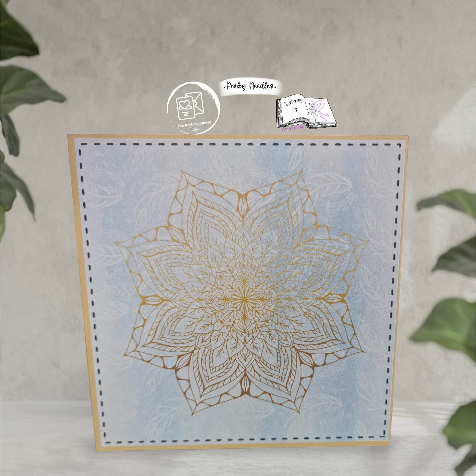 Digistamp Blumen Mandala Plotten, Sublimation, Drucken ! - Sewando
