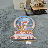 Digiset Speedy die Weihnachtsmaus, Plotterdatei, Sublimation, Digistamp, Digipaper - Sewando