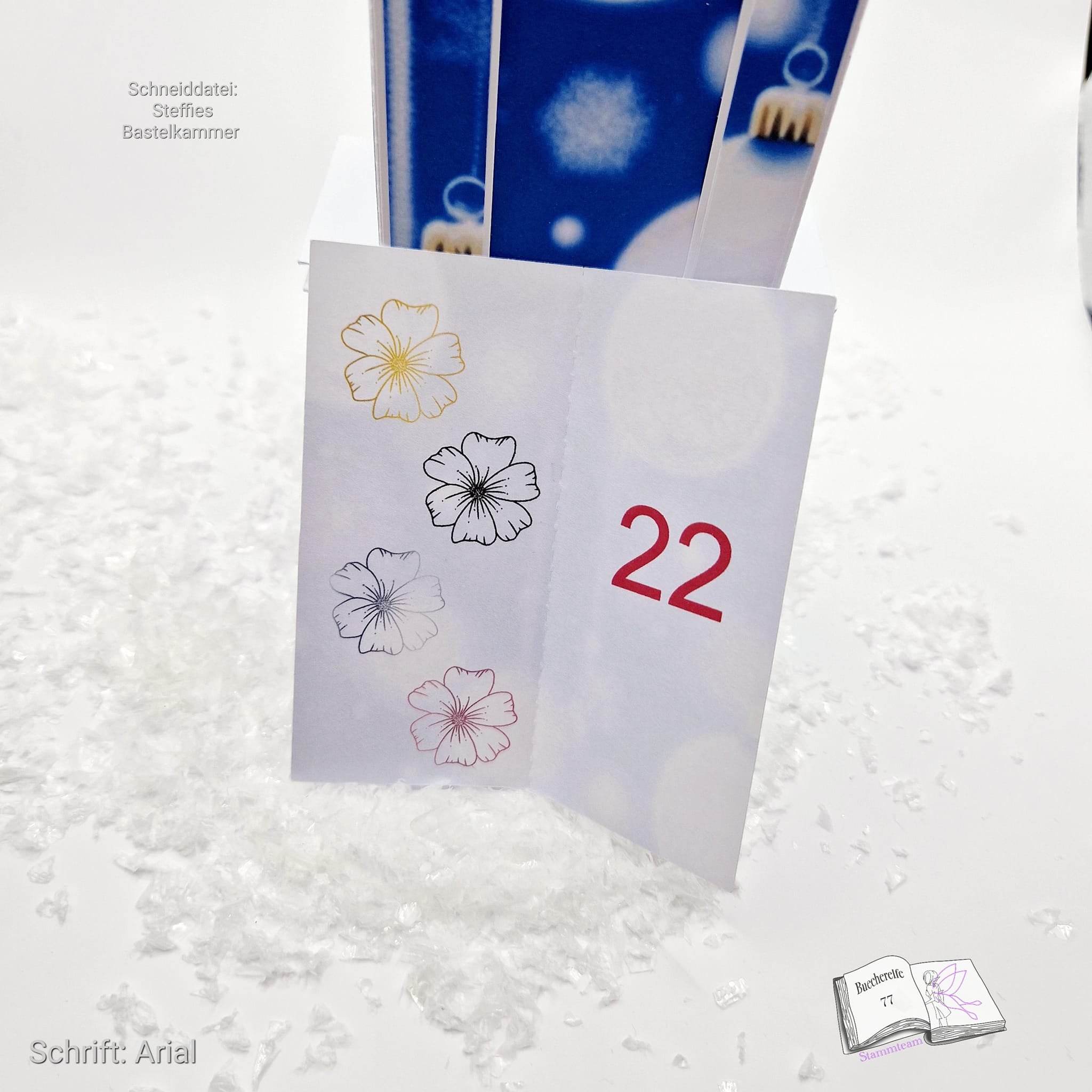 Digistamp sechsblättrige Blüte Plotterdatei, Sublimation, Drucken, ! - Sewando