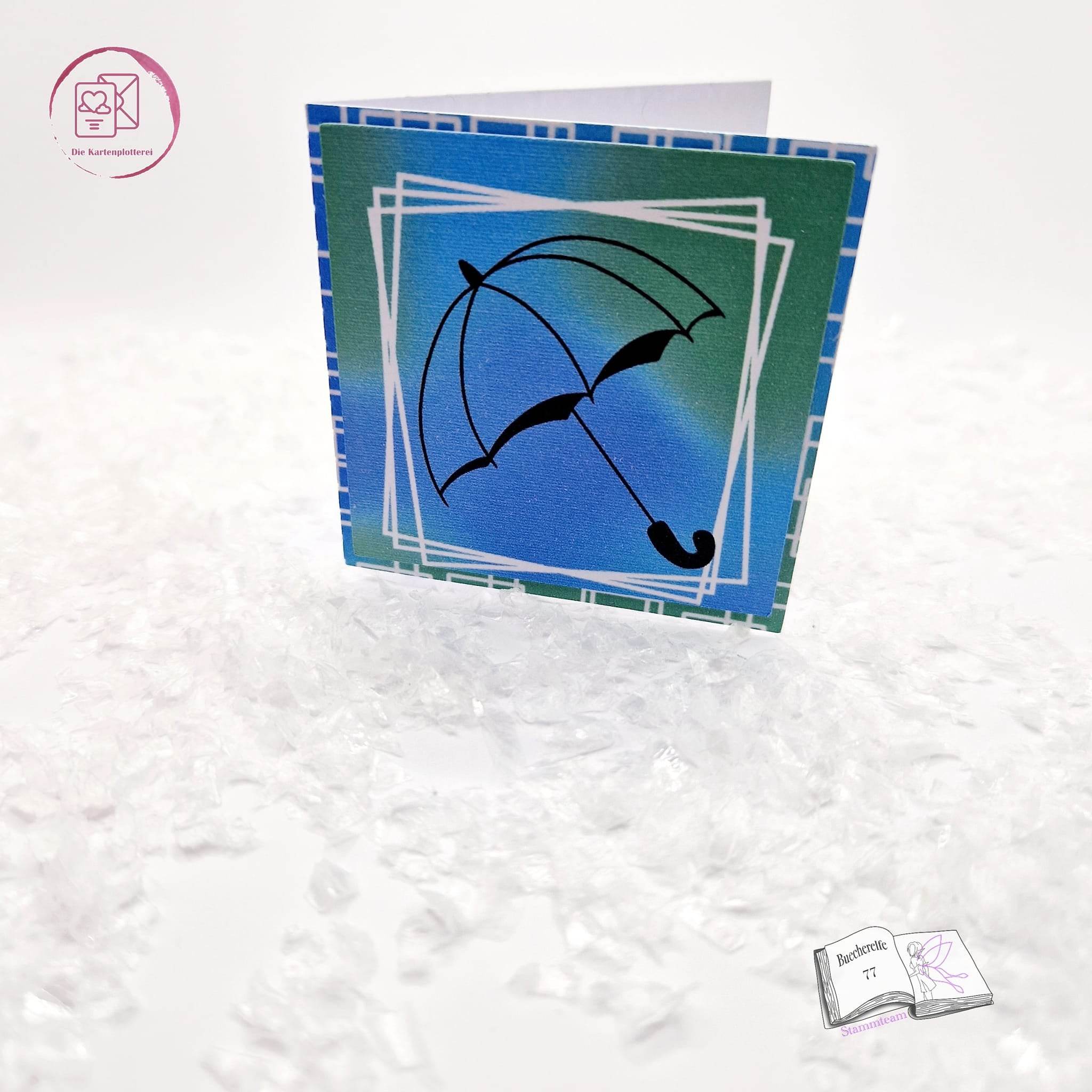 Digistamp Schirm Plotterdatei, Sublimation, Drucken, ! - Sewando