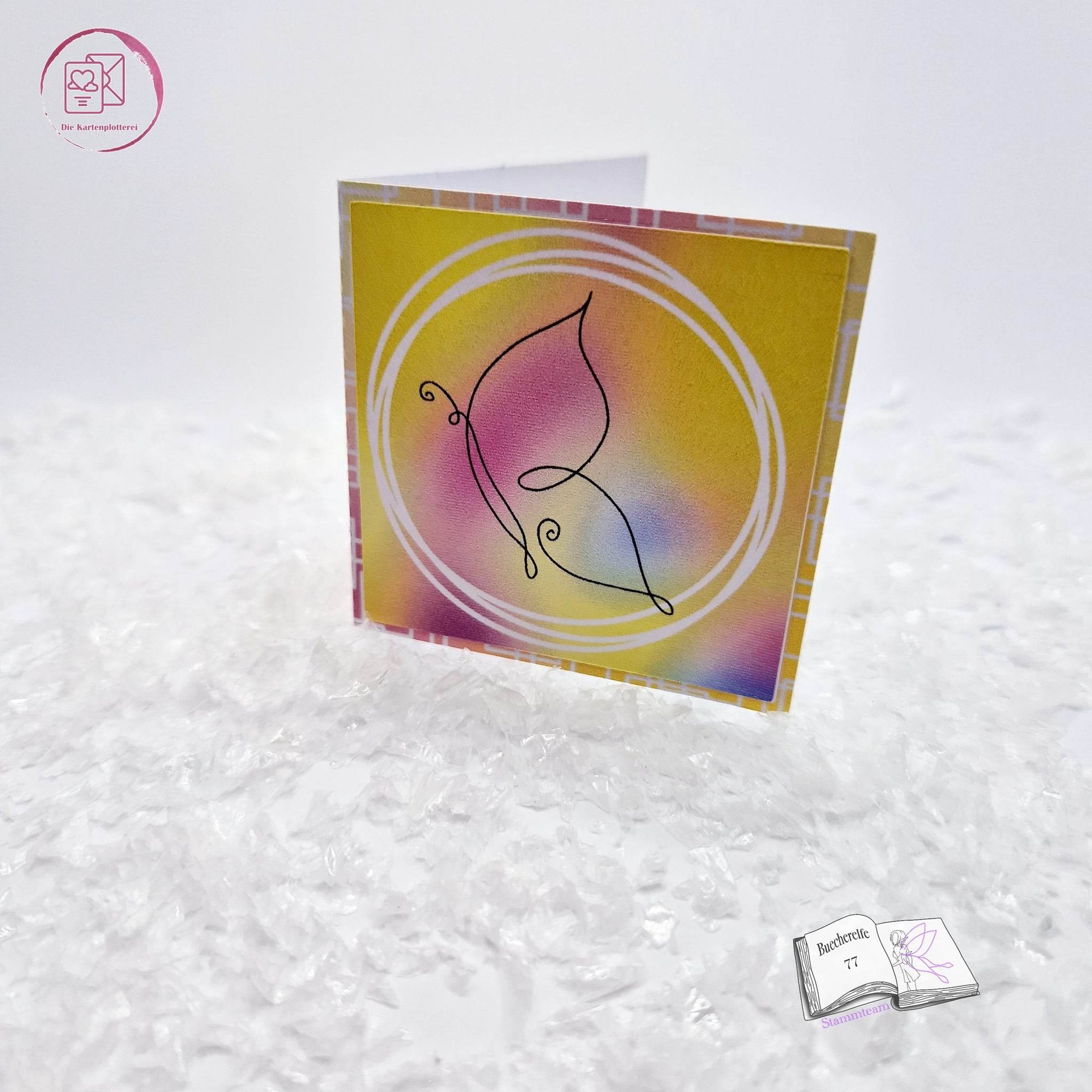 Digistamp butterfly Plotten, Sublimation, Drucken ! - Sewando