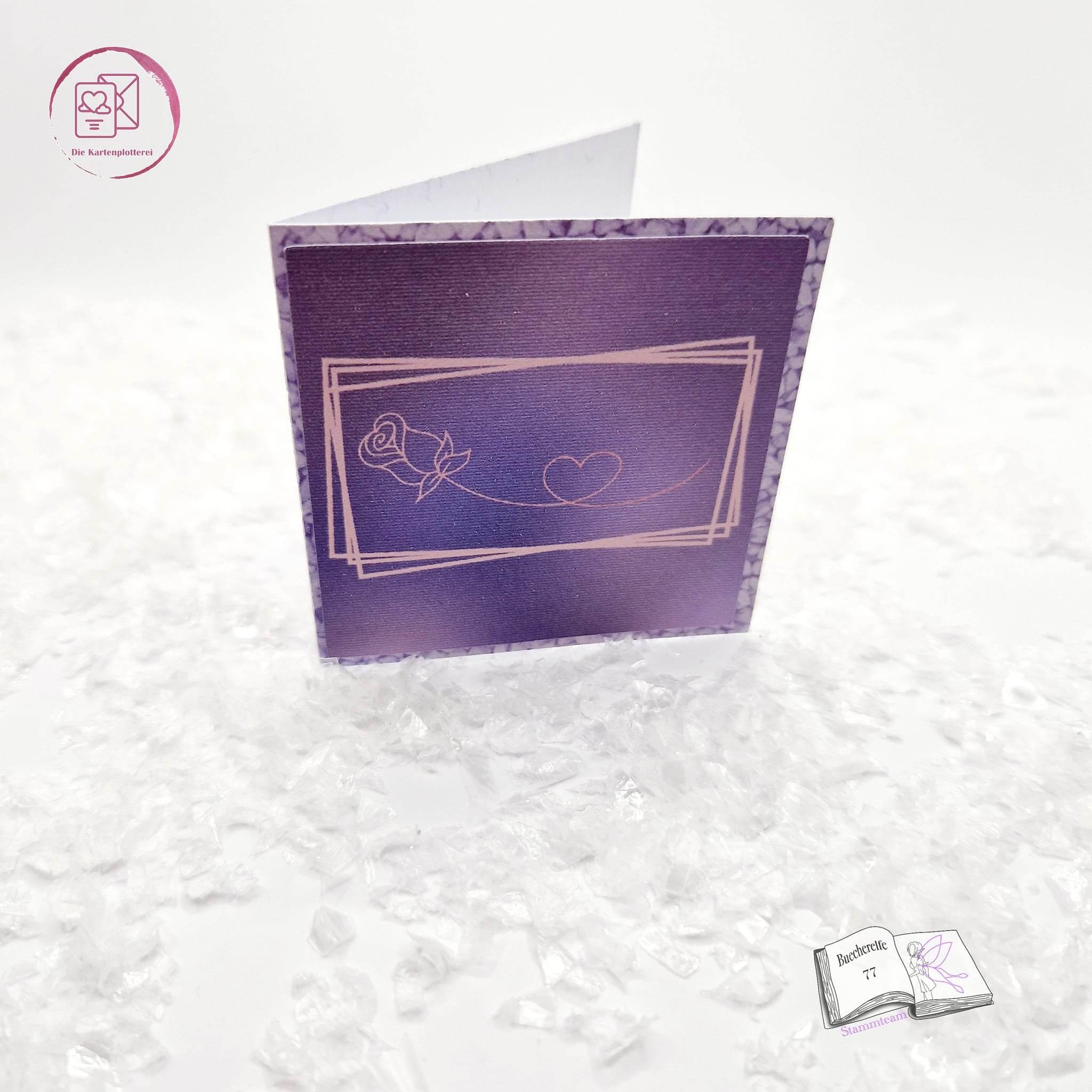Digistamp Herzrose Plotten, Sublimation, Drucken ! - Sewando