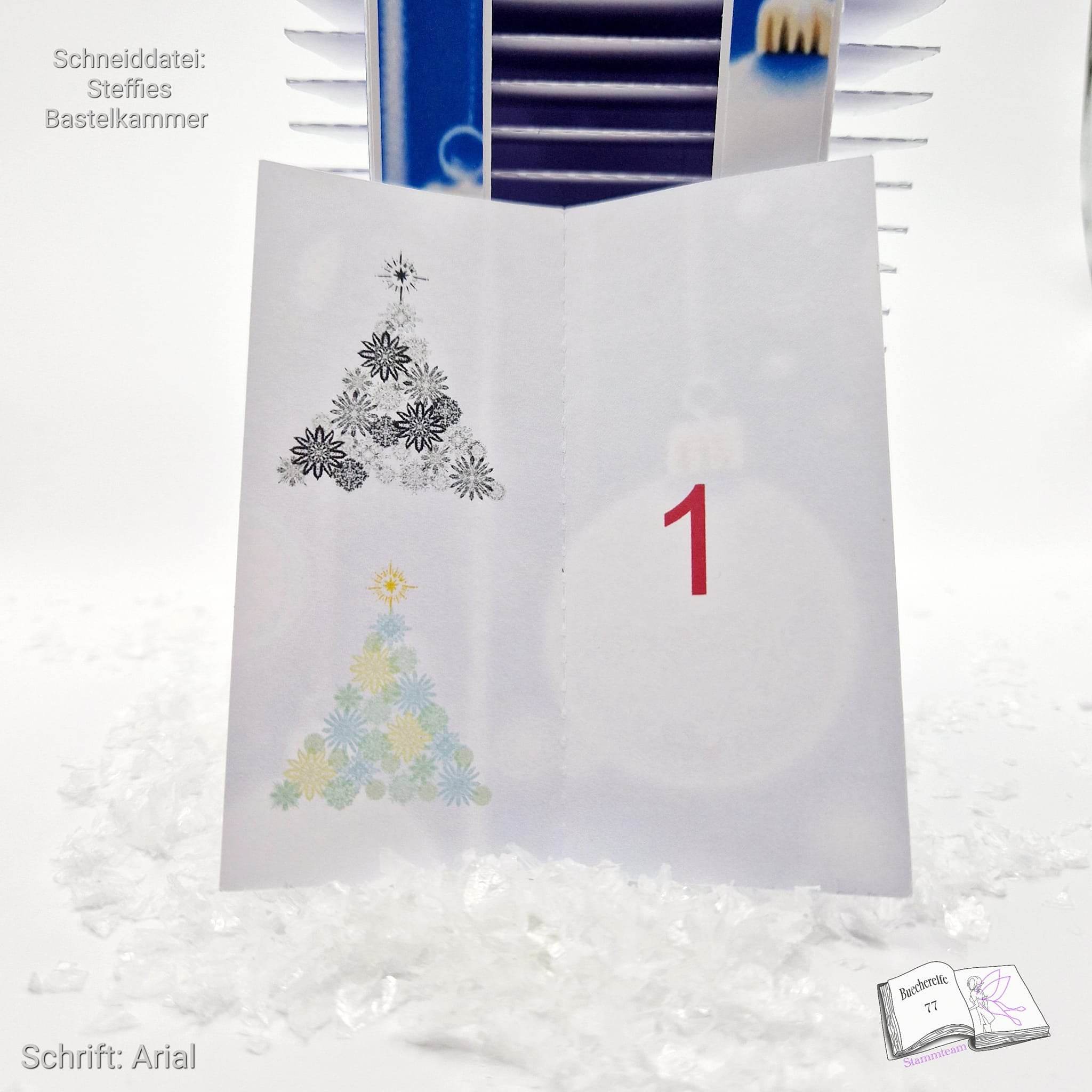 Digistamp Weihnachtsbaum Schneeflocken Plotten, Sublimation, Drucken, Digistamp - Sewando
