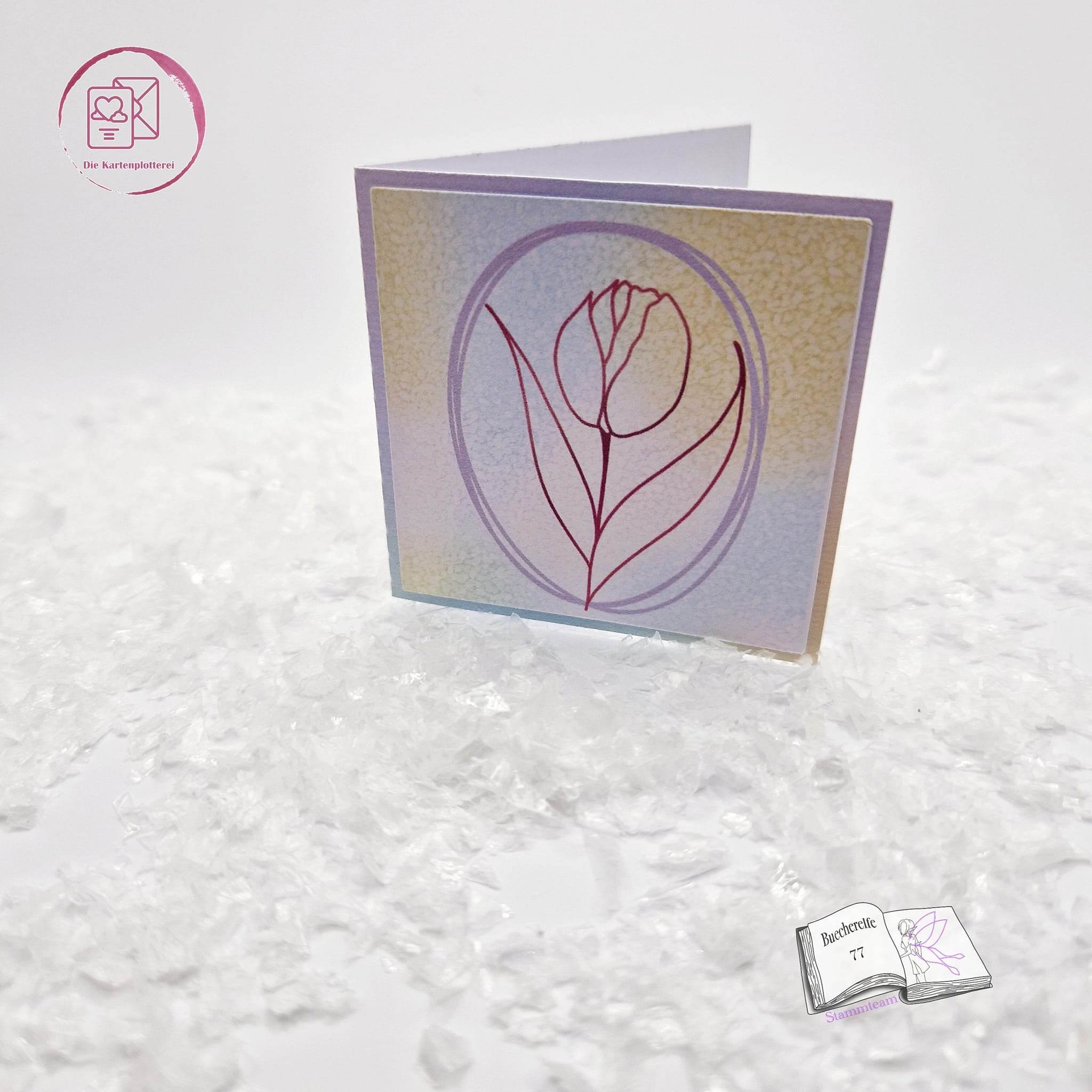 Digistamp Tulpe Plotterdatei, Sublimation, Drucken, ! - Sewando