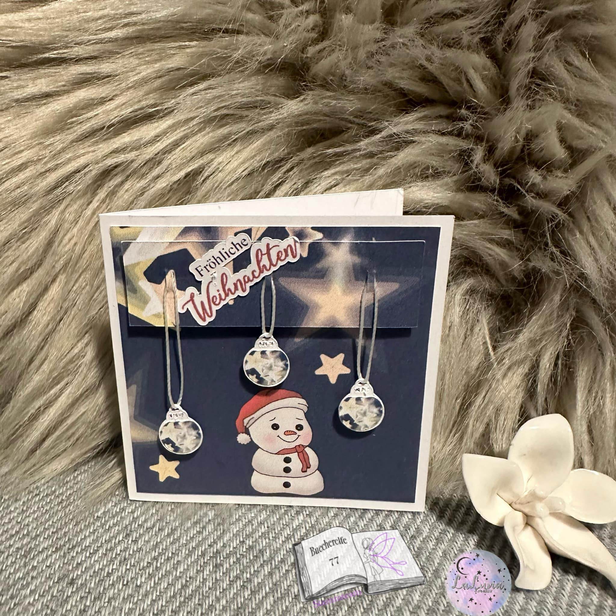 Digiset Fridolin der Schneemann, Digistamp, Digipaper, Plotterdatei, Sublimation - Sewando
