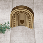 Laserdatei Holzregenbogen | SVG - Sewando