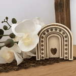 Laserdatei Holzregenbogen | SVG - Sewando