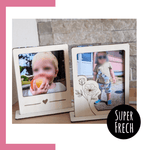 Laserdatei - Bilderrahmen mit Rose - Sewando