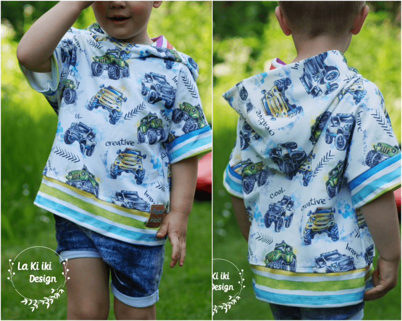 Schnittmuster Shirt AlldayDude Gr. 80 bis 152 - Sewando