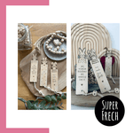 Lesezeichen Laserdatei Hase | Basteln mit Papier + Holz - Sewando