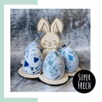 Laserdatei - Eierteller mit Hase - Sewando