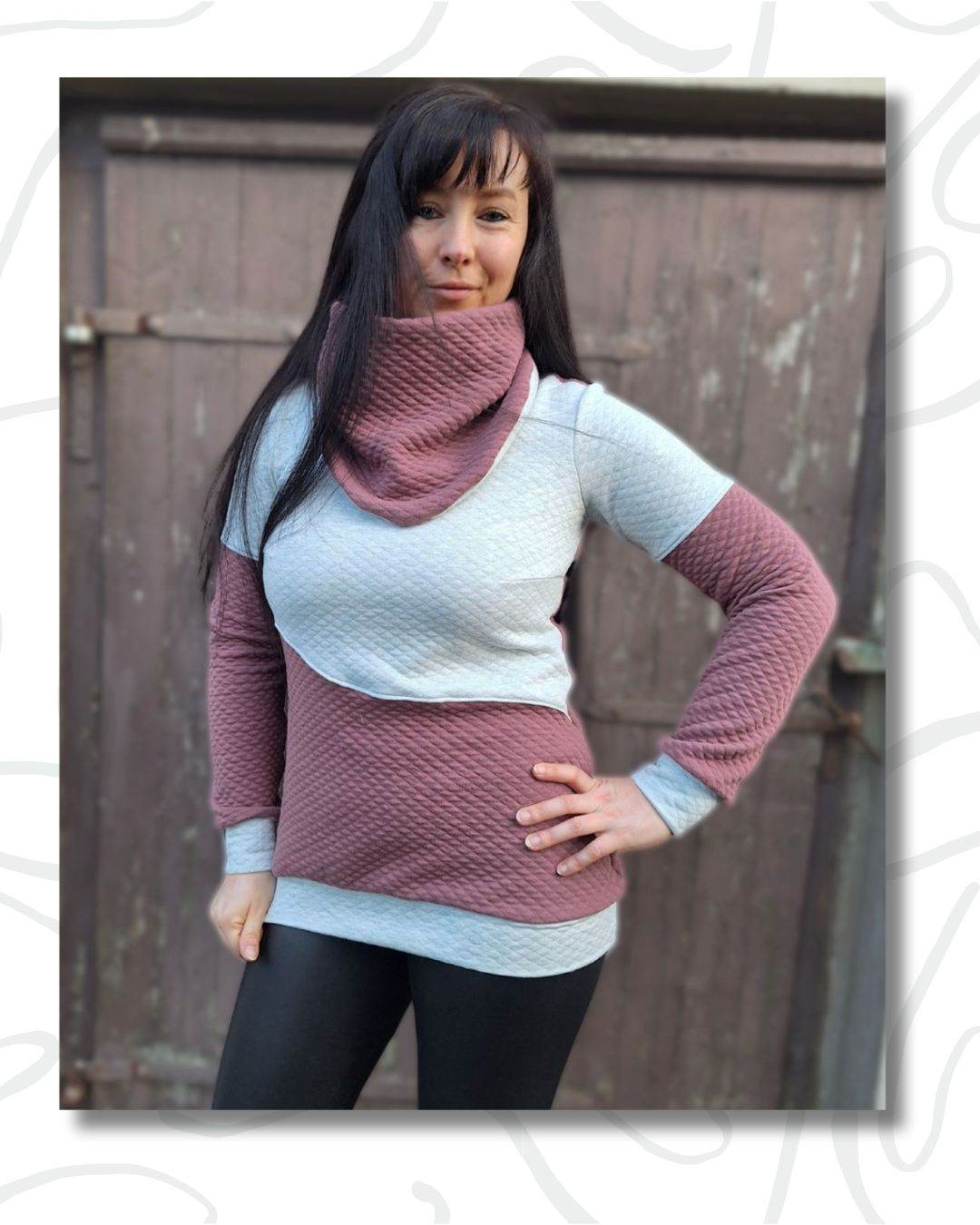 Alma - Pulli-Sweater - EBOOK - 32-46 Schnittmuster - Sewando