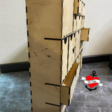 *3 mm 24 Schubladen Kästchen (Adventskalender)* Laserdatei - Sewando