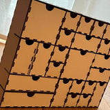 *3 mm 24 Schubladen Kästchen (Adventskalender)* Laserdatei - Sewando